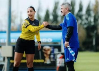 La treslomense Micaela Abelardo dirigió el encuentro entre AFA Estudio y «Paren La Mano»